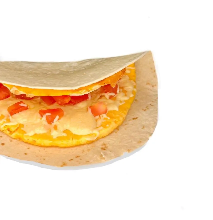 Омлет с помидорами